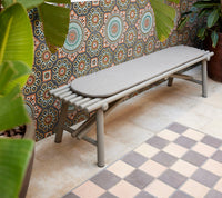 Sticks bench with cushion