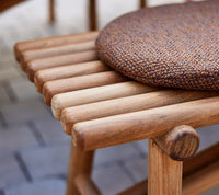 Sticks teak bench detail