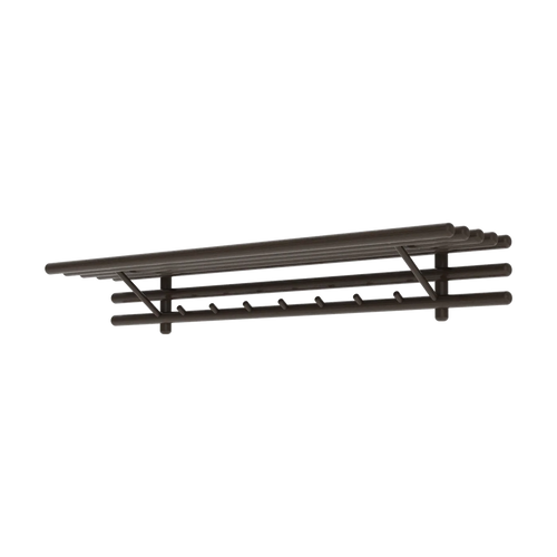 Sticks coat rack with hat shelf by Cane-line