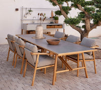 Sticks dining table and kitchen lifestyle image by Cane-line