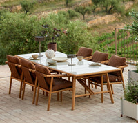 Sticks dining table teak lifestyle image by Cane-line