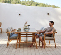 Sticks dining table teak lifestyle image by Cane-line