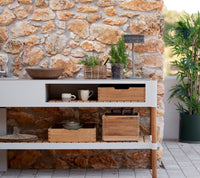 Sticks kitchen lifestyle image with Illusion lamp by Cane-line