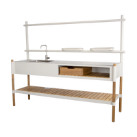 Sticks kitchen outdoor kitchen by Cane-line, designed by Cane-line Design