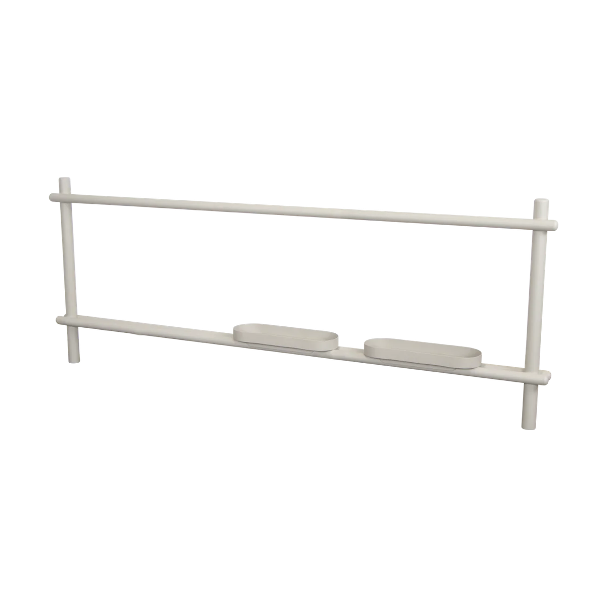 Sticks kitchen module wall system including 2 shelves by Cane-line, designed by Cane-line Design