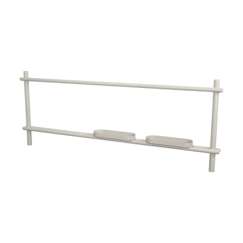 Sticks kitchen module wall system including 2 shelves by Cane-line, designed by Cane-line Design