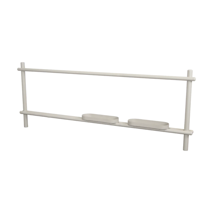 Sticks kitchen module wall system including 2 shelves by Cane-line, designed by Cane-line Design