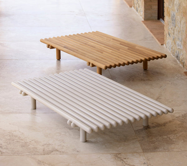 Sticks platform coffee table lifestyle image by Cane-line