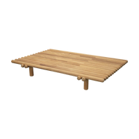 Sticks platform coffee table outdoor coffee table by Cane-line, designed by Cane-line Design