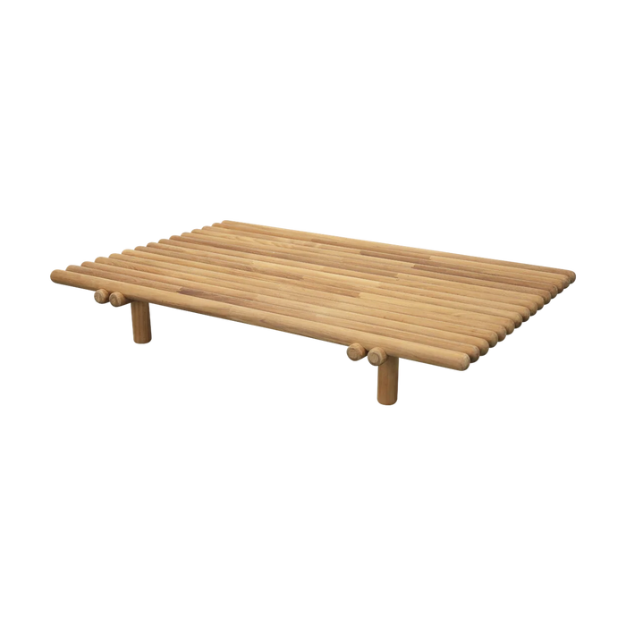 Sticks platform coffee table outdoor coffee table by Cane-line, designed by Cane-line Design