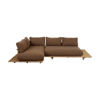 Sticks platform corner sofa outdoor sectional sofa by Cane-line, designed by Cane-line Design