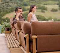 Sticks platform teak lifestyle image by Cane-line