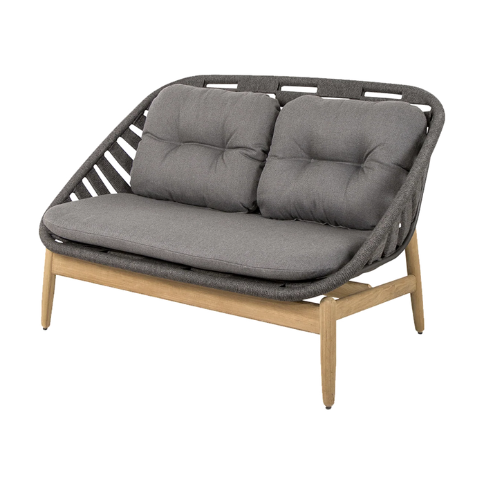 Strington 2-seater sofa outdoor sofa by Cane-line, designed by Foersom & Hiort-Lorenzen MDD