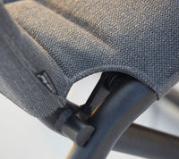Traveller folding lounge chair by Cane-line, designed by Foersom & Hiort-Lorenzen MDD
