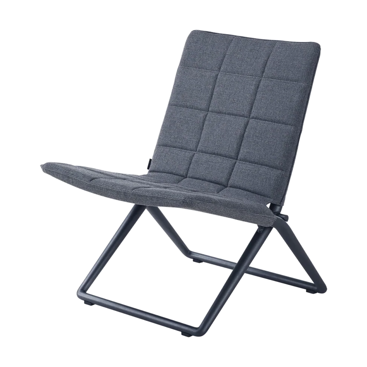 Traveller folding lounge chair by Cane-line, designed by Foersom & Hiort-Lorenzen MDD