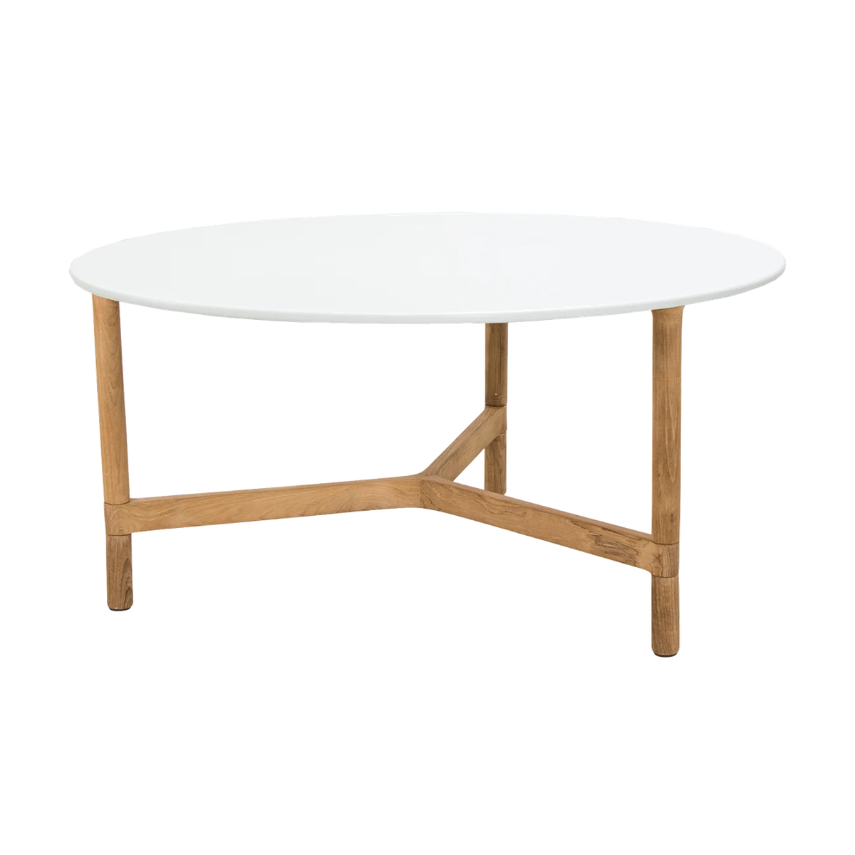 Twist Coffee Table Large by Cane-line, designed by byKATO