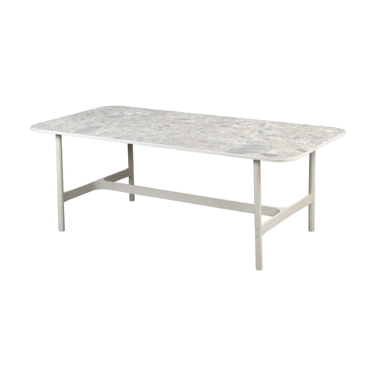Twist Coffee Table Rectangular by Cane-line, designed by byKATO