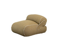 Unite Lounge Chair in turmeric yellow Cane-line Rise with QuickDry and Airflow