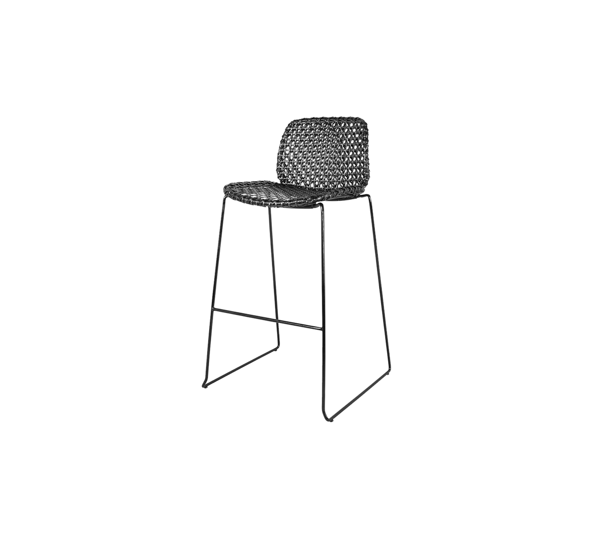 Vibe Bar Chair black graphite product image