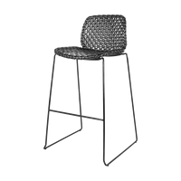 Vibe Bar Chair by Cane-line, designed by Welling/Ludvik