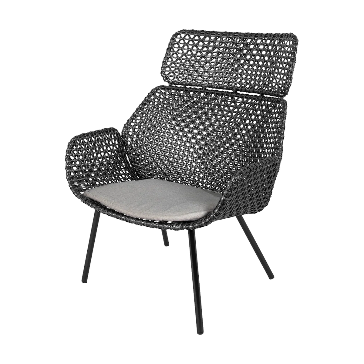 Vibe Highback Chair by Cane-line, designed by Welling/Ludvik