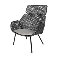 Vibe Highback Chair by Cane-line, designed by Welling/Ludvik