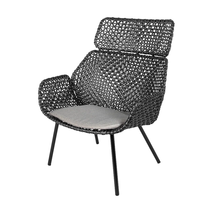 Vibe Highback Chair by Cane-line, designed by Welling/Ludvik