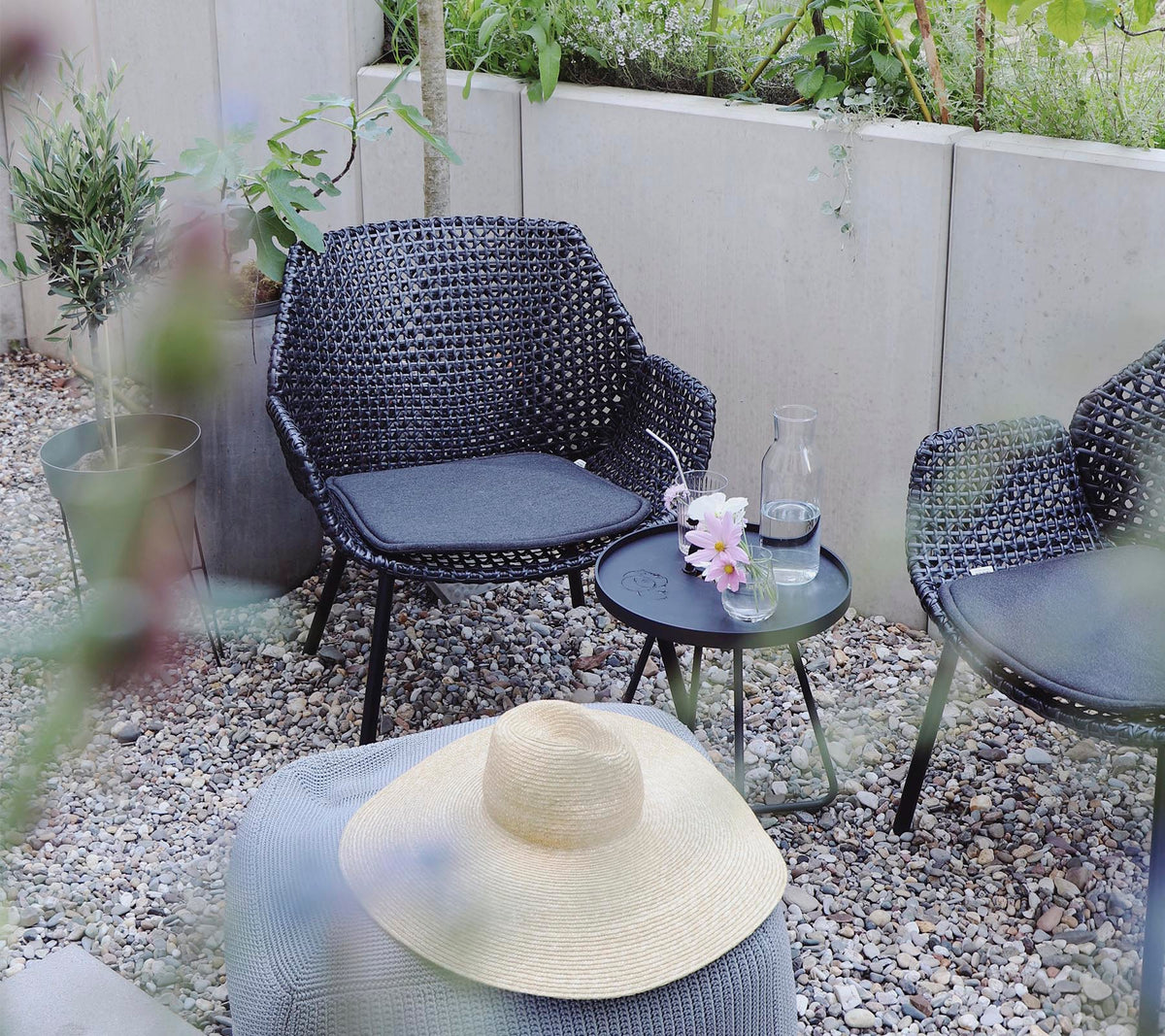 Vibe Lounge Chair cushion lifestyle image