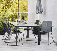 Vision Chair Cushion Set outdoor dining lifestyle image