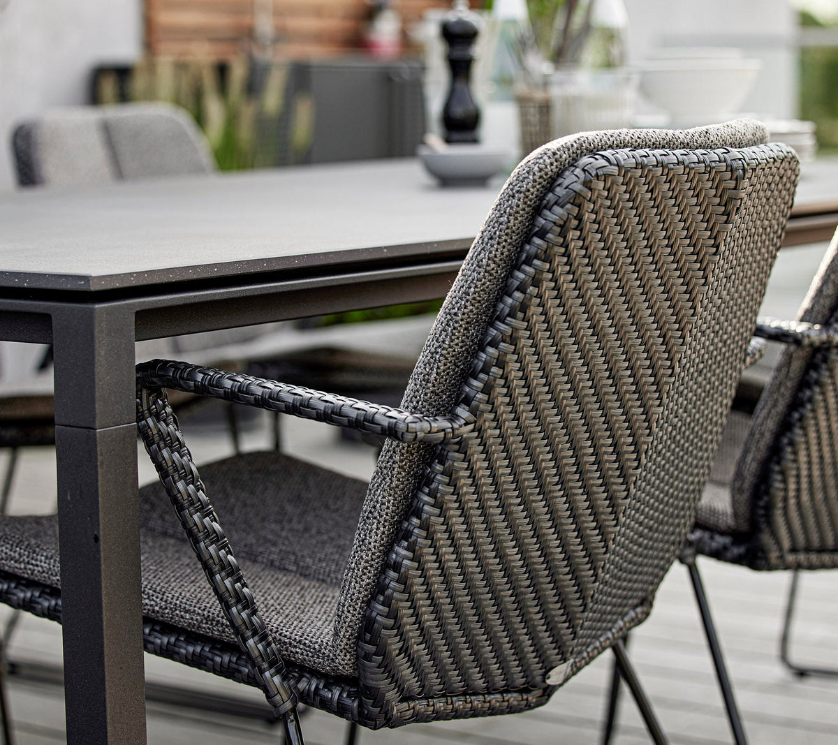 Vision Chair Cushion Set outdoor dining area