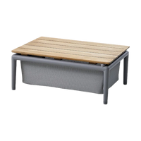 Conic Box Table outdoor side table by Cane-line