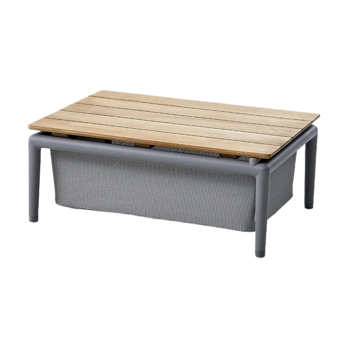 Conic Box Table outdoor side table by Cane-line