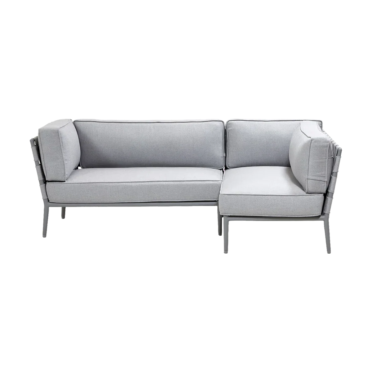 Conic Compact 2 Module Corner Sofa outdoor sectional sofa by Cane-line