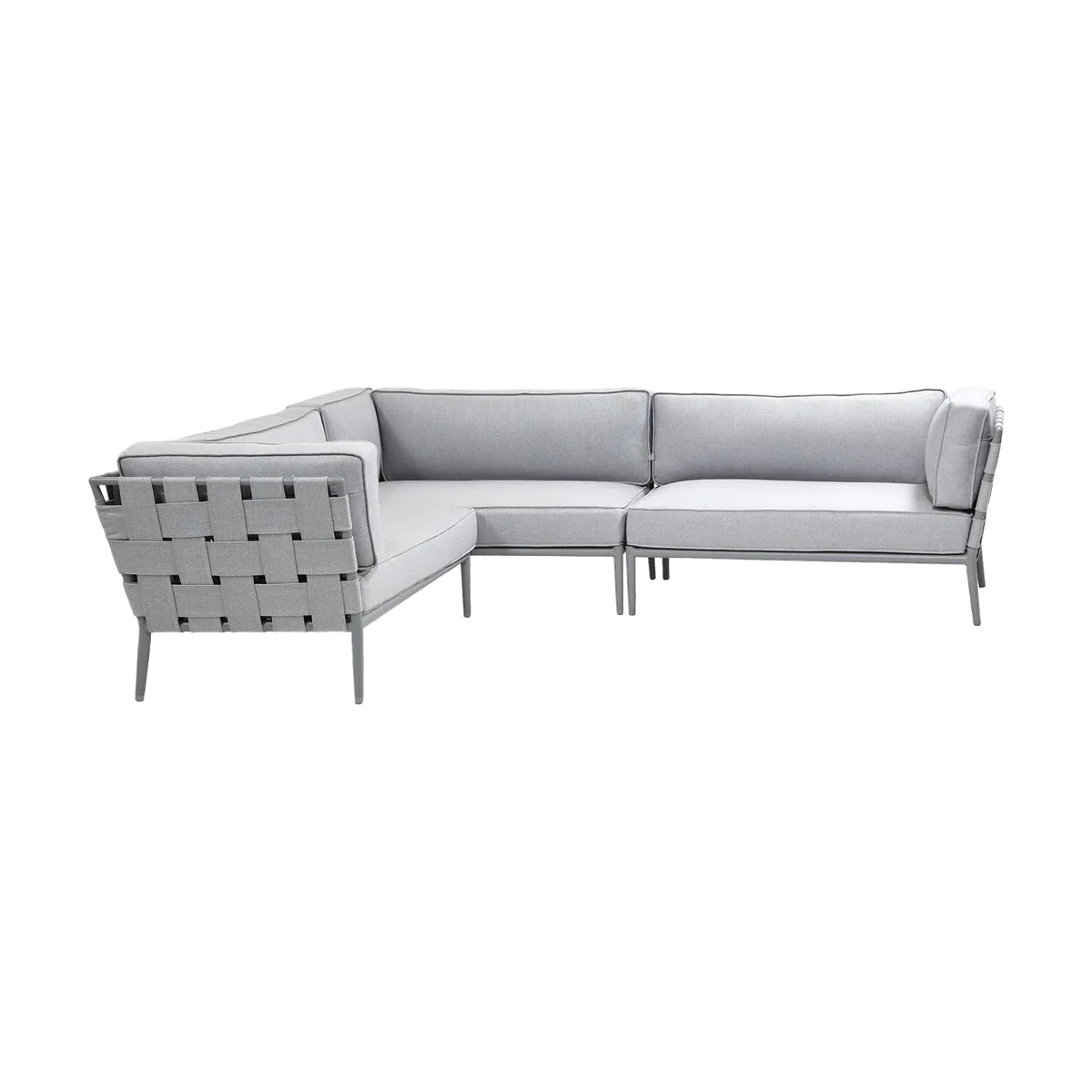 Conic Modular Corner Sofa outdoor sectional sofa by Cane-line