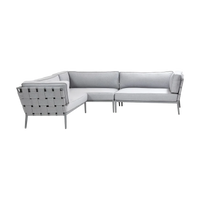 Conic Modular Corner Sofa outdoor sectional sofa by Cane-line