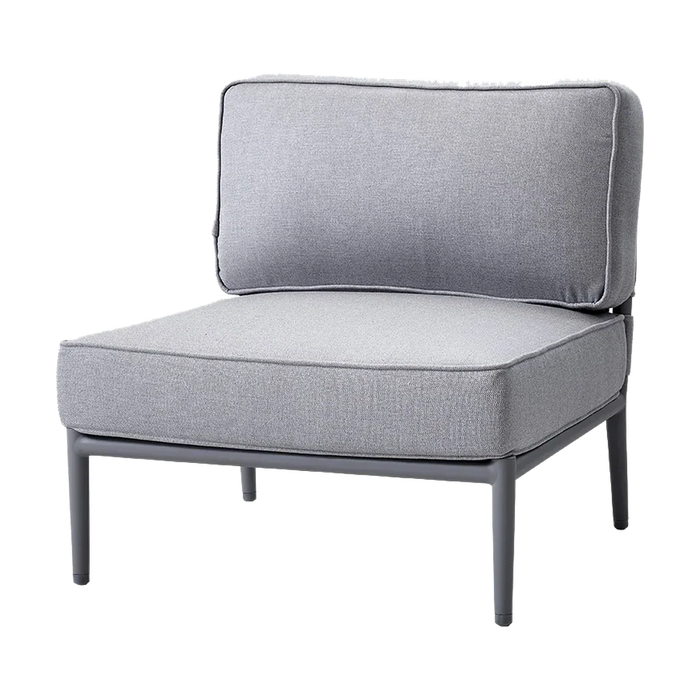 Conic Single Seater Module outdoor sectional sofa module by Cane-line