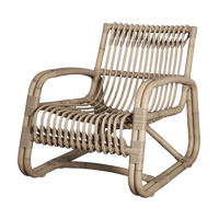Curve lounge chair Outdoor Furniture by Cane-line, designed by Foersom & Hiort-Lorenzen MDD