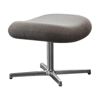 Pace footstool by Cane-line, designed by Foersom & Hiort-Lorenzen MDD