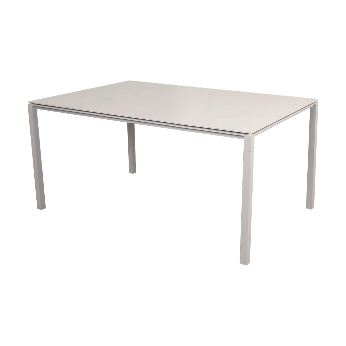 Pure dining table, 150x90 cm