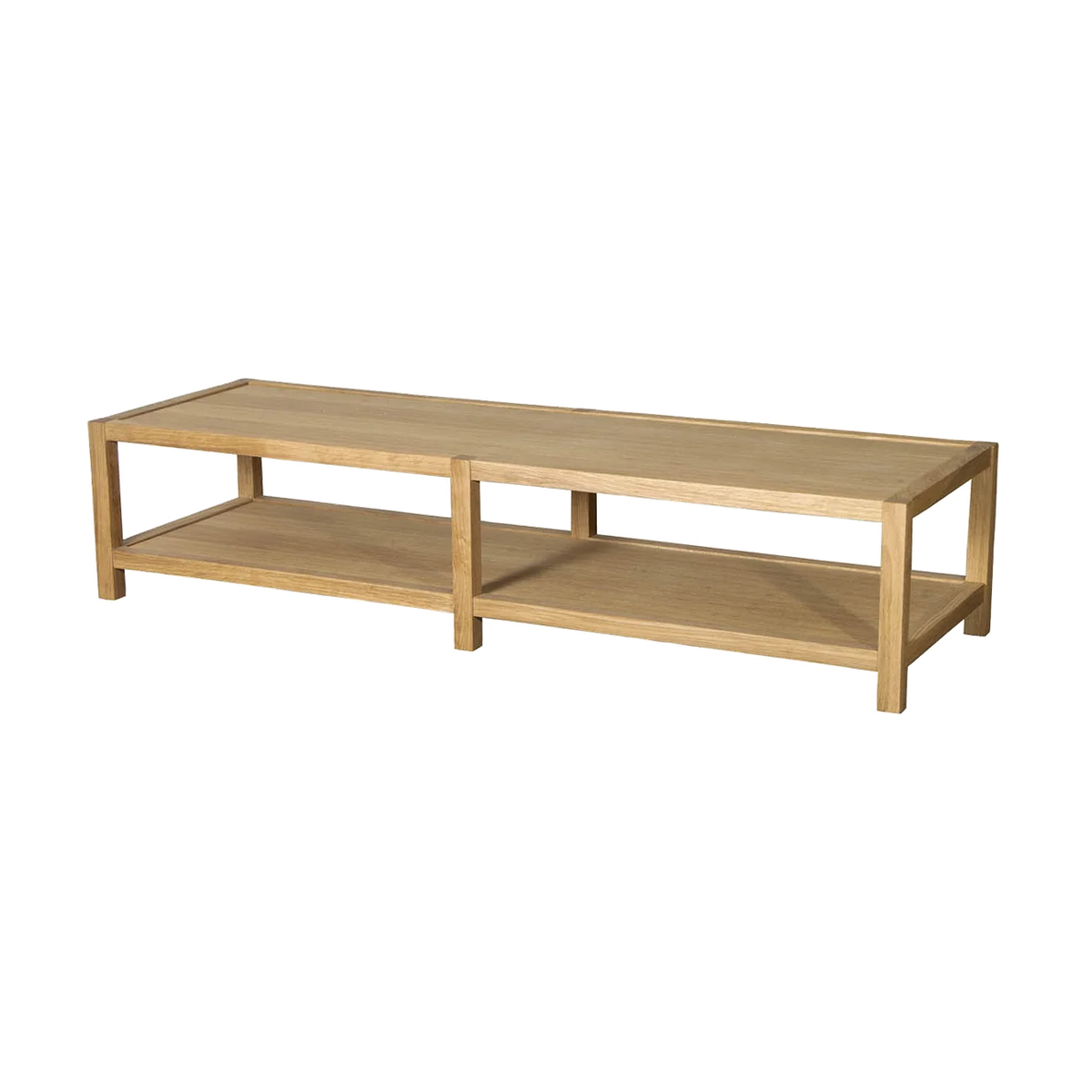Scale coffee table, large, Oak by Cane-line, designed by byKATO