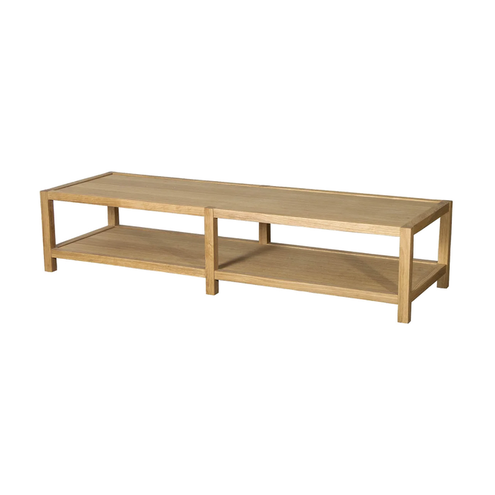 Scale coffee table, large, Oak by Cane-line, designed by byKATO