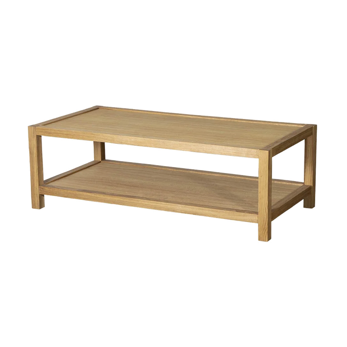Scale coffee table, small, Oak by Cane-line, designed by byKATO