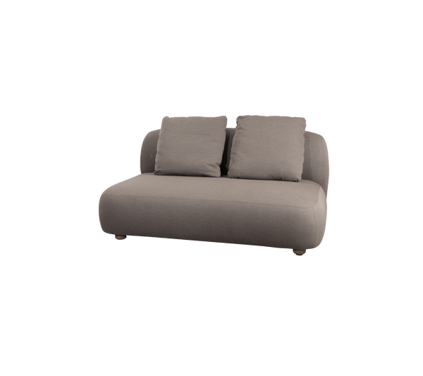 Capture sofa module taupe product image by Cane-line