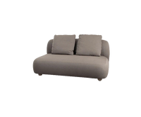Capture 2-seater sofa module outdoor furniture by Cane-line, designed by Cane-line Design
