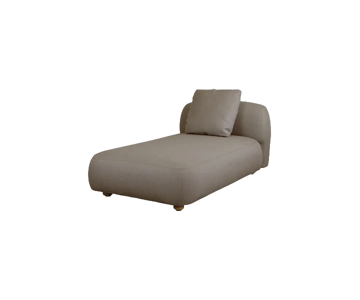 Capture chaise module sofa outdoor furniture by Cane-line, designed by Cane-line Design