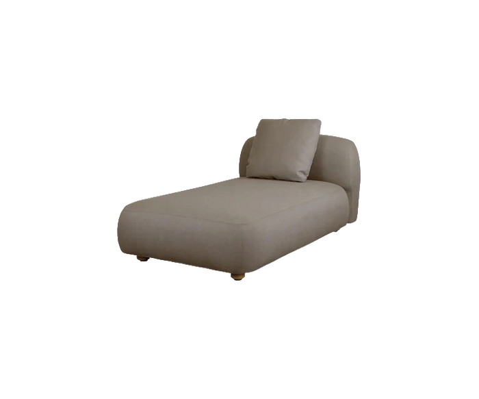 Capture chaise module sofa outdoor furniture by Cane-line, designed by Cane-line Design