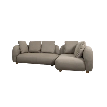 Capture corner sofa two right modules outdoor furniture by Cane-line, designed by Cane-line Design