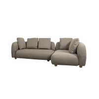 Capture corner sofa two right modules outdoor furniture by Cane-line, designed by Cane-line Design
