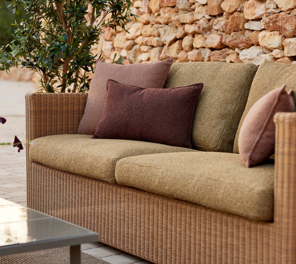 Chester 3-seater sofa outdoor sofa by Cane-line, designed by Cane-line Design