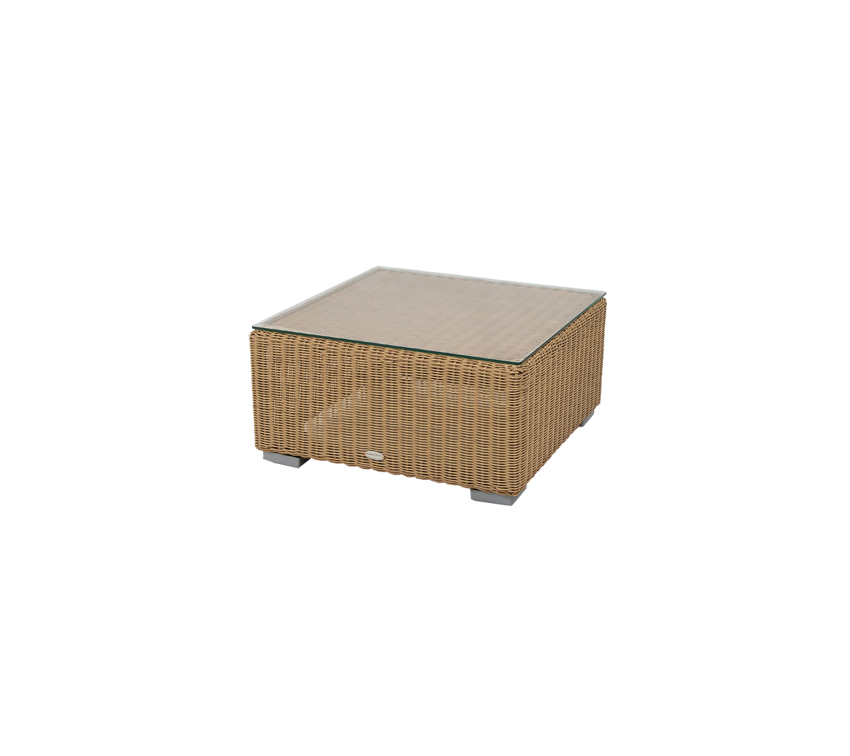 Chester footstool coffee table outdoor coffee table by Cane-line, designed by Cane-line Design